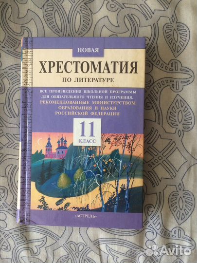Хрестоматия по литературе 11 кл