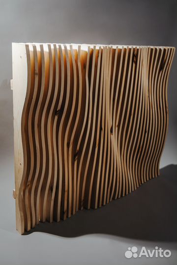 Параметрическое панно (стена), авторское панно