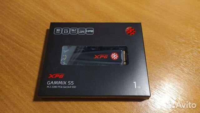 SSD adata XPG gammix S5 1tb купить в Калининграде | Электроника | Авито