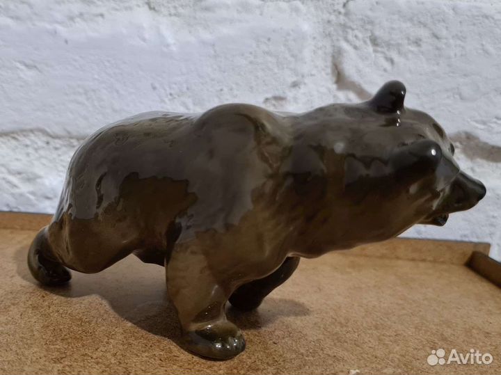 Фарфоровый Бурый Медведь