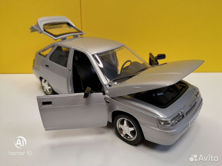 Ваз 2112 в масштабе 1/24 18.5 см Технопарк