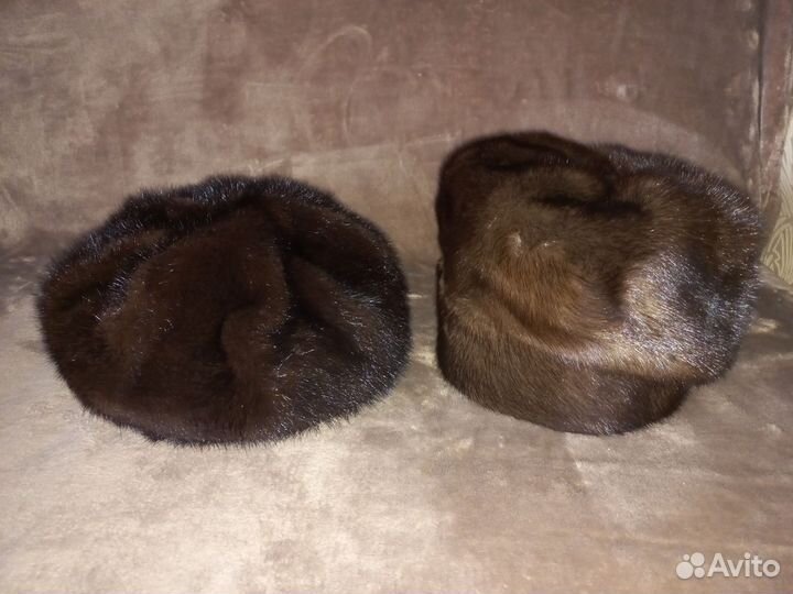 Шапки норковые