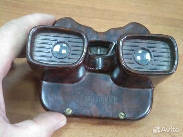 Стереоскоп диаскоп для просмотра слайдов