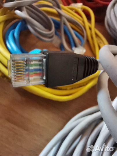 Патч-корд витая пара провод для интернета кабель