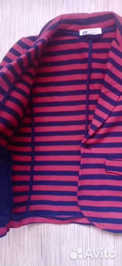 Трикотажный пиджак для мальчика 110-116 нм