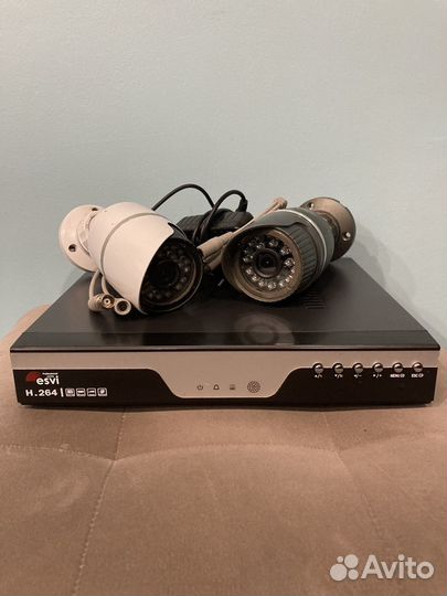 Комплект видеонаблюдения бу