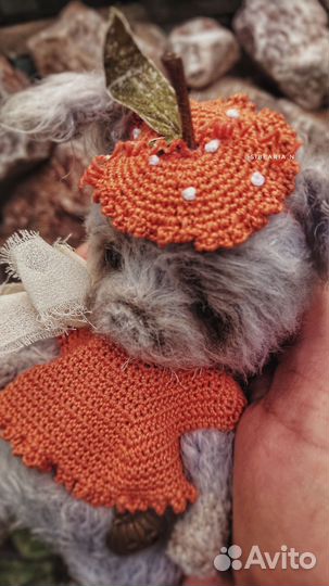 Игрушка хрюшка, свинка в стиле тедди, поросенок