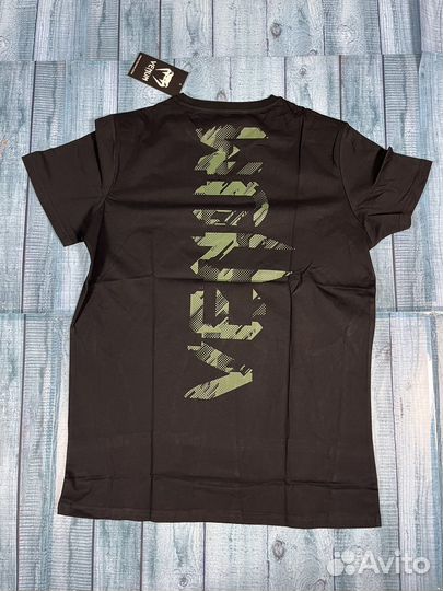 Футболка Venum Tecmo Giant Black