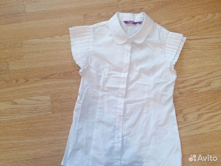 Блузка школьная 128- 134