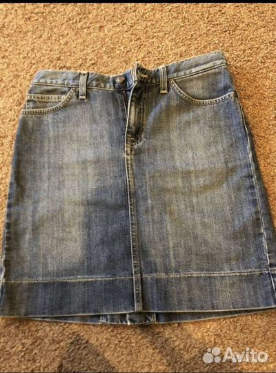 Джинсовая юбка gant, xs
