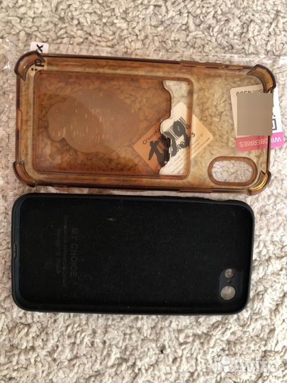 Чехлы на телефон iPhone X ; 7;