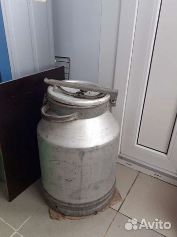 Фляга алюминиевая бу 40л