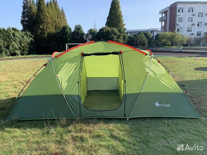 Палатка туристическая 4 местная 2/2