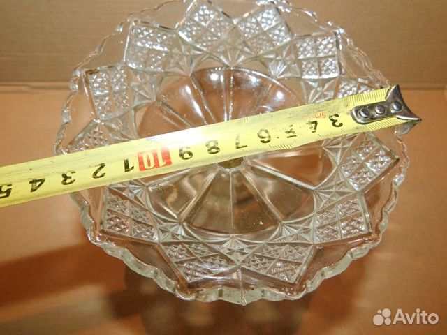 Антикварная, красивая вазочка-креманка СССР Н.Э.П