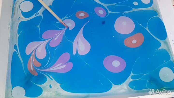 Набор для рисования на воде эбру