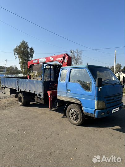 Бортовой грузовик BAW Fenix с КМУ UNIC, 2007