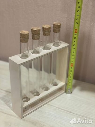 Набор колб с подставкой (декор. с чаем)