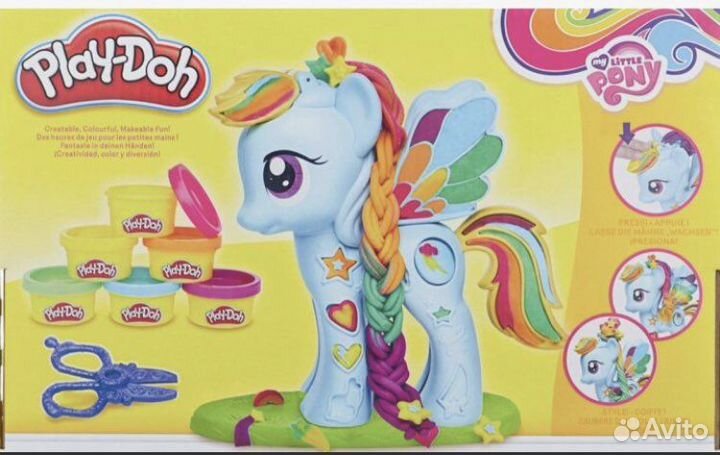 Лошадка My little Pony Play-doh