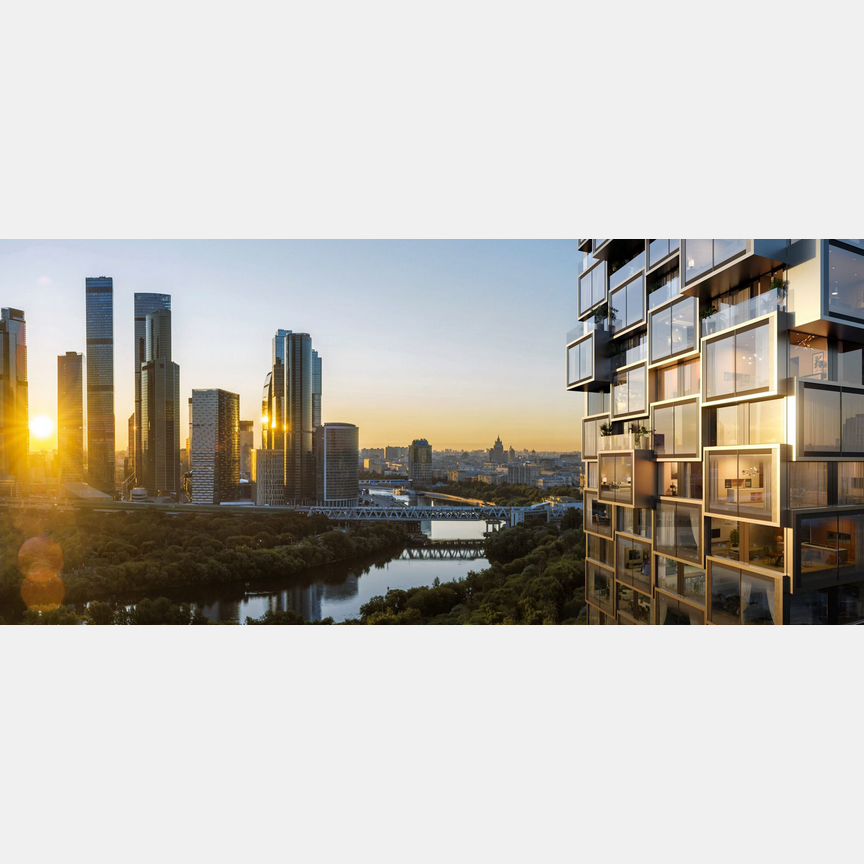 2-к. квартира, 65 м², 28/46 эт.