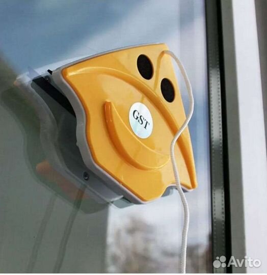 Магнитная щетка для стекла двусторонняя