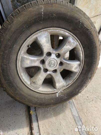 Диски toyota prado r17