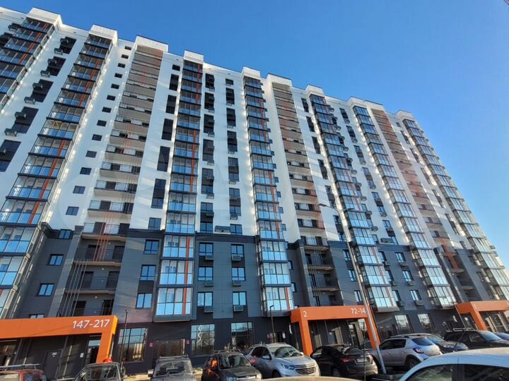 2-к. квартира, 85 м², 4/16 эт.