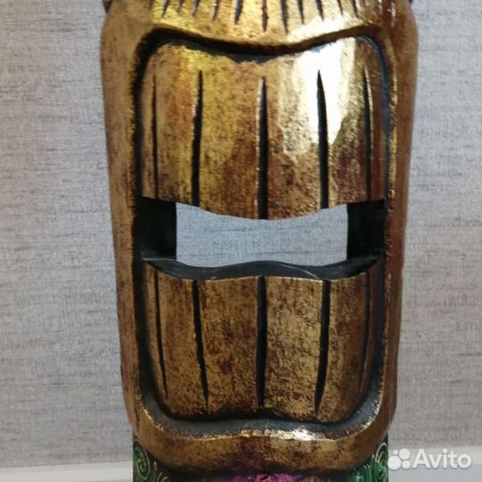 Маска оберег из дерева (1м 50см)