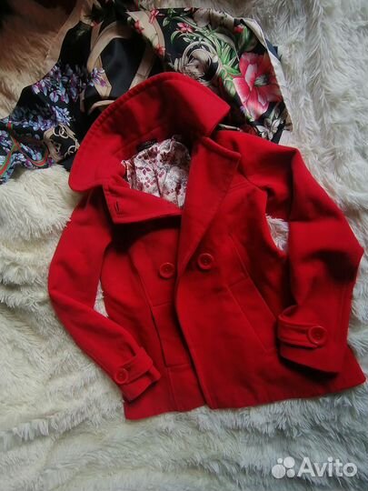 Вещи красные пакетом xs