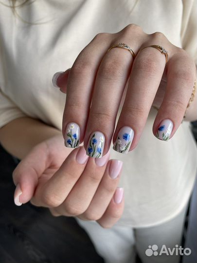 Маникюр с покрытием/гель-лак