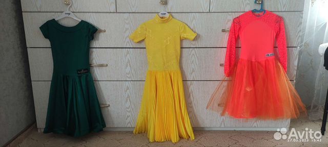 Платье для бальных танцев