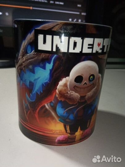 Кружка Sans Undertale, 330 мл