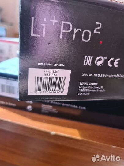 Профессиональная машинка Moser Li+Pro2