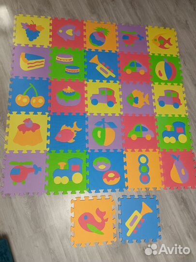 Развивающий коврик пазл