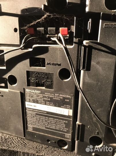 Музыкальный центр sharp wf-969