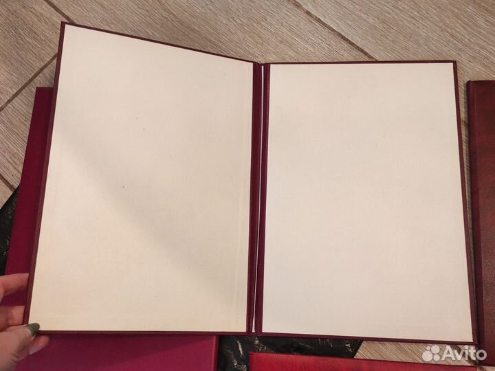 Папки жёсткие для поздравления