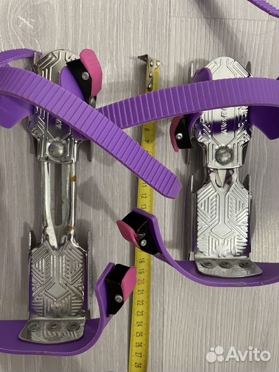 Коньки детские раздвижные полозья