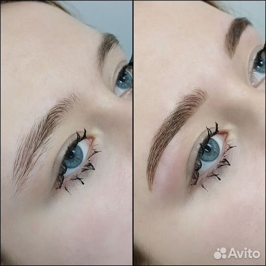 Окрашивание и коррекция бровей