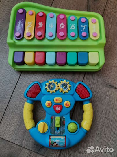 Руль и ксилофон детский