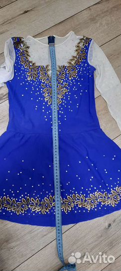 Платье для выступлений фигурное катание 152-160