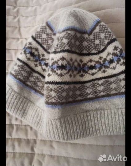 Шапка норковая женская, платки