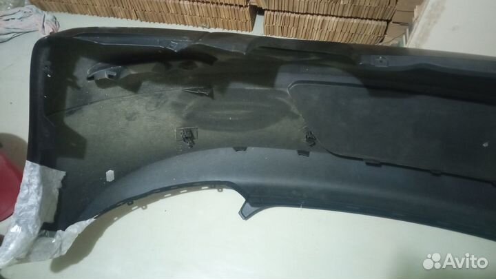 Бампер задний на volkswagen scirocco