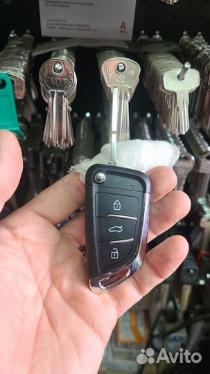 Ключ выкидной ford focus 1/2/3 /Cruze/astra J