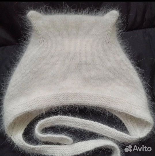 Чепчик вязаный детский