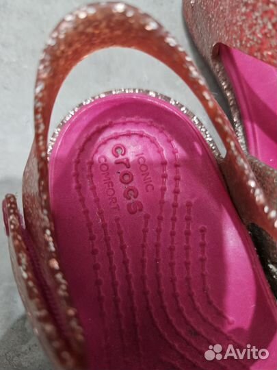 Босоножки Crocs единорожки оригинал