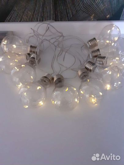 Светодиодный светильник,гирлянда лампочки