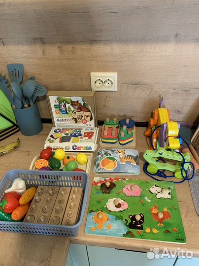 Развивающие игрушки от 1 года пакетом