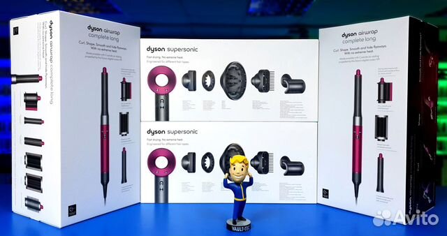 Фен Dyson HD07 Мультистайлер Dyson HS05 (Крм)