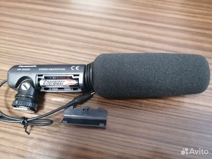 Микрафон пушка Panasonic vw-vms2e