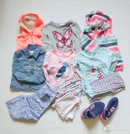 Пакет вещей, 5-6 лет, девочка