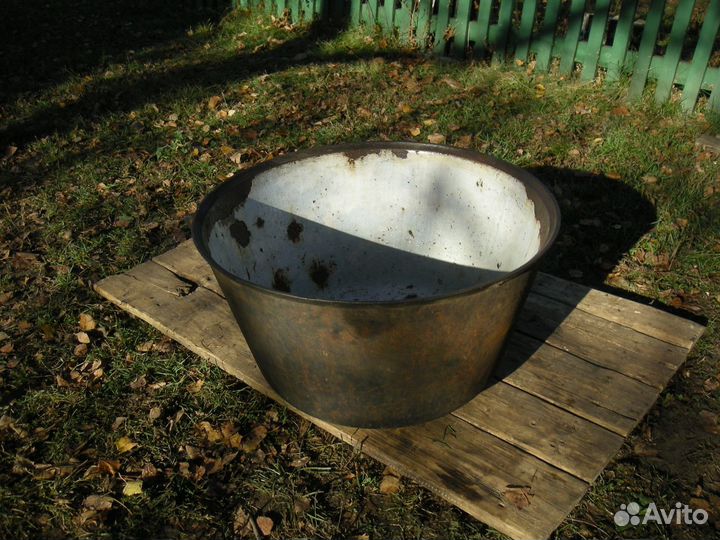 Казан 40 алюминиевый 70 литров чугунный СССР